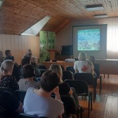 Проведение сотрудниками Государственного архива Гродненской области кинолектория в рамках проекта «Открытый киноархив. Этот день мы приближали, как могли»