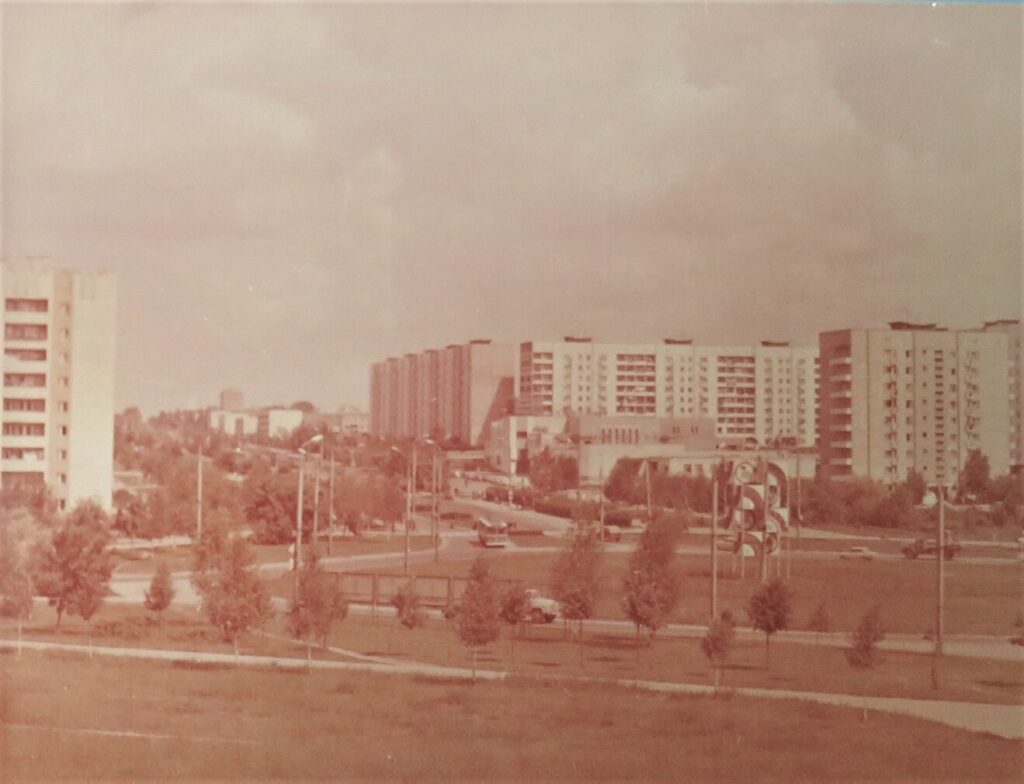 Жилой район «Переселка» в г. Гродно. 1985 г.